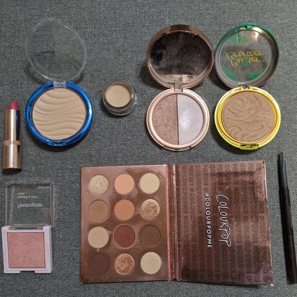 USED Colourpop Neutrogena Loreal Elf Makeup LOT